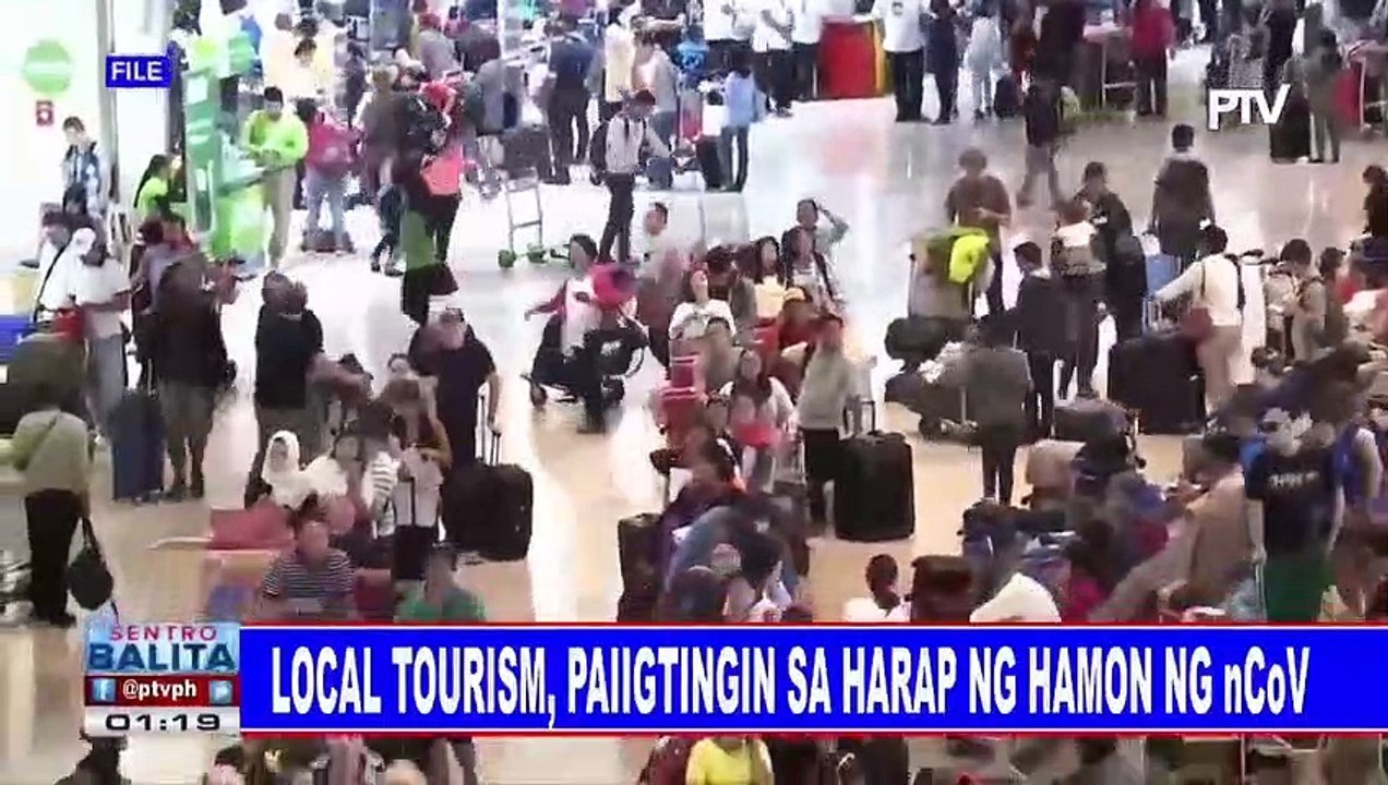 Local tourism, paiigtingin sa harap ng hamon ng nCoV