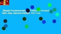 [Read] Fundamentals of Predictive Analytics with Jmp, Second Edition  For Free