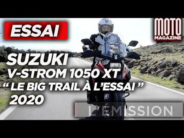 SUZUKI V-STROM 1050 XT - ESSAI MOTO MAGAZINE