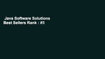 Java Software Solutions  Best Sellers Rank : #5