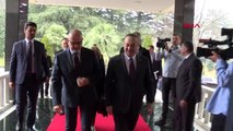 Çavuşoğlu, karadağ dışişleri bakanı srdjan darmanoviç ile görüştü