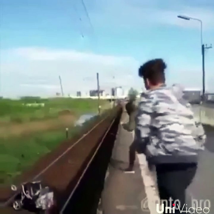What a brave boy......