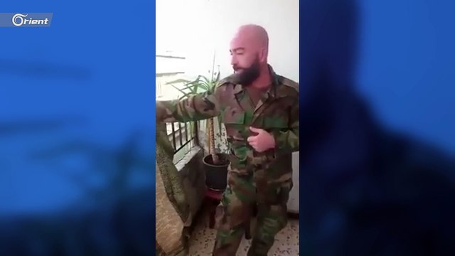 عنصر ميليشيا أسد الملقب بـ نابش القبور يتوعّد منتقديه من أهالي خان السبل