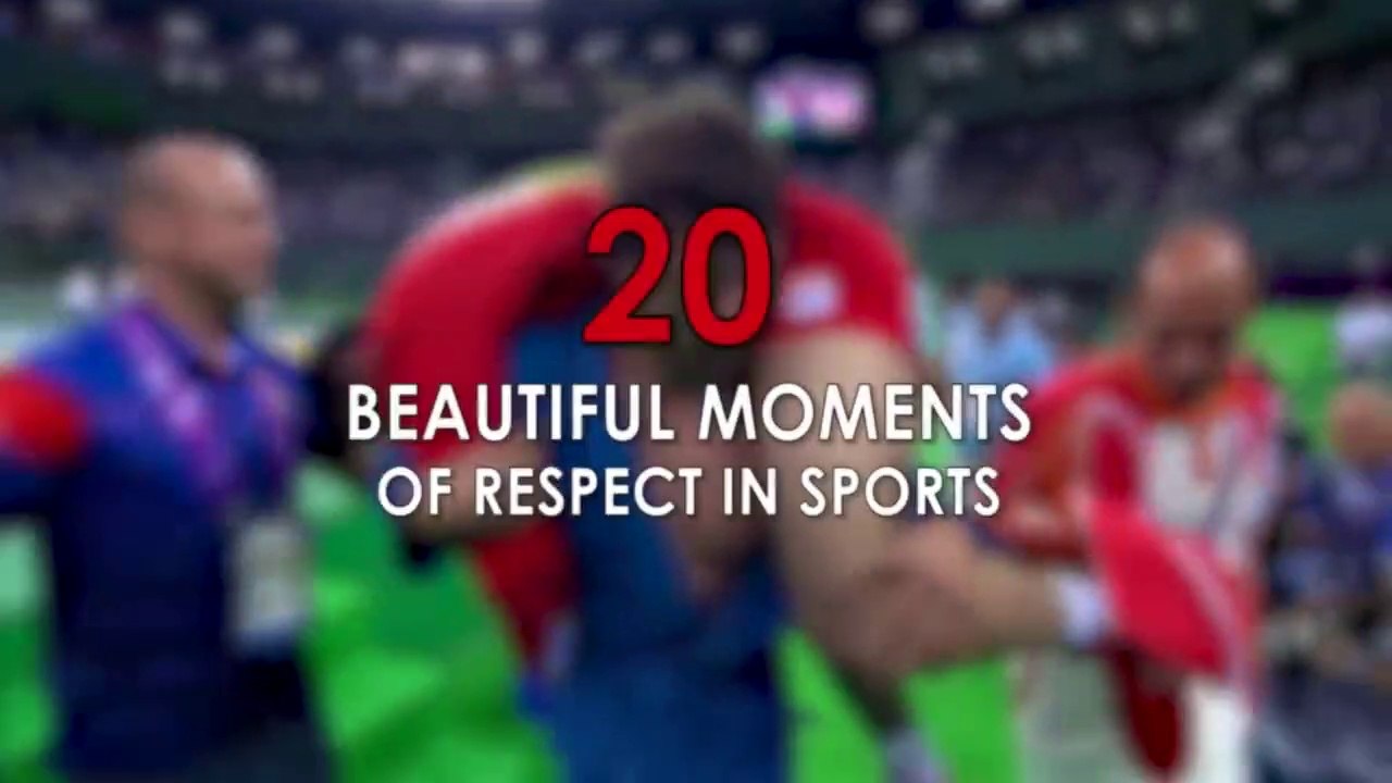 20 BEAUTIFUL MOMENTS OF RESPECT IN SPORTS - video Dailymotion