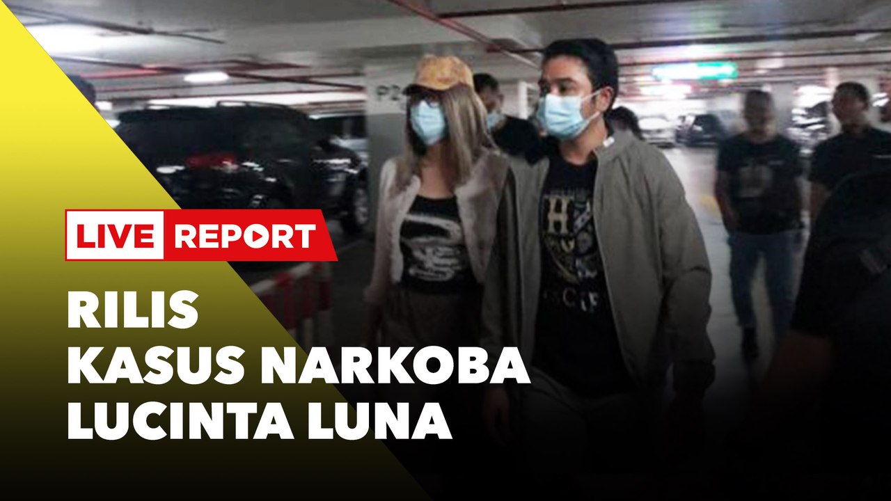 LIVE REPORT: Rilis Kasus Narkoba Lucinta Luna
