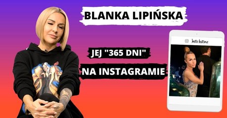 InstaHistorie: Blanka Lipińska. Nocne zdjęcia z planu "365 dni"