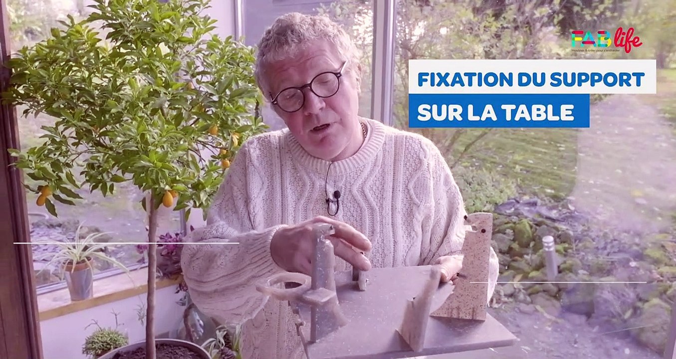 Concours Fab Life : Premier prix du jury 2019 : Le support pour récipient