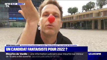 Candidat à la mairie de Montpellier, Rémi Gaillard veut tenter une "remontada"