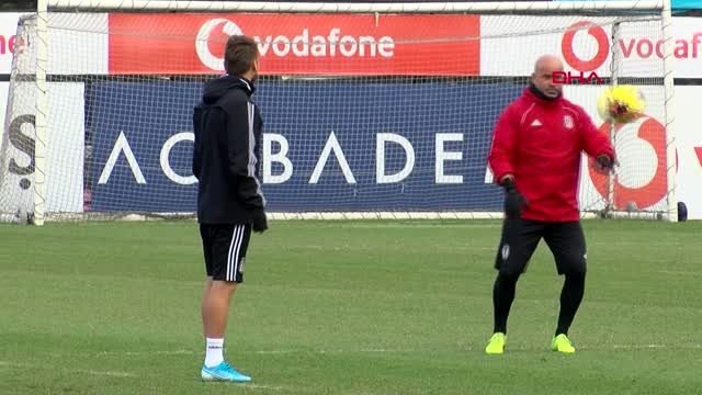 Spor beşiktaş, medipol başakşehir maçı hazırlıklarını sürdürdü