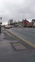 Traffic signal failure on A6 Garstang Road in Preston