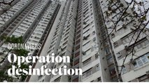Coronavirus à Hong Kong : un immeuble de 3 000 personnes entièrement désinfecté