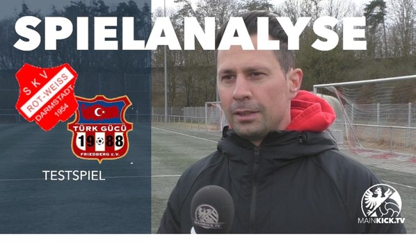 Die Spielanalyse | Rot-Weiß Darmstadt - Türk Gücü Friedberg (Testspiel)