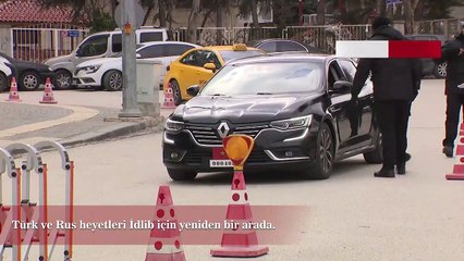 Türk ve Rus Heyetleri İdlib İçin Yeniden Bir Arada