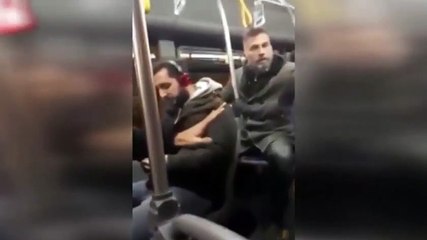 İETT’de ahlaksız görüntüler! Yolculara aldırış etmediler, kendilerini böyle savundular