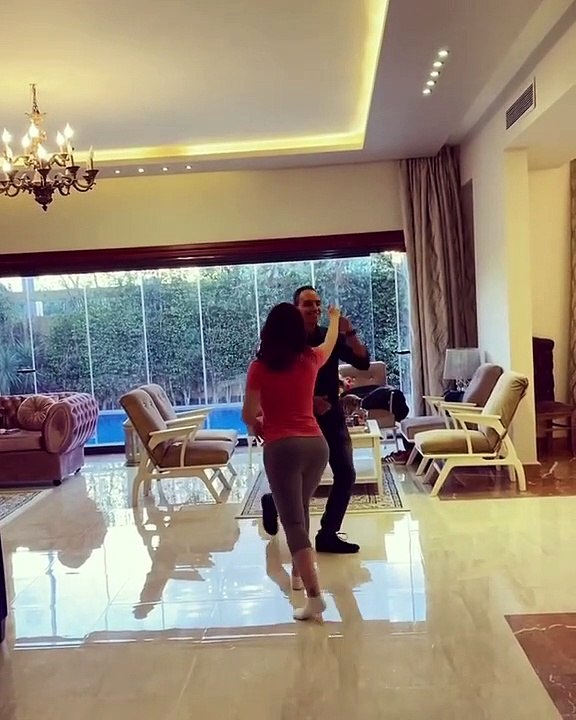 فيديو: شاهد تدريبات نسرين طافش على رقصة السالسا في القاهرة