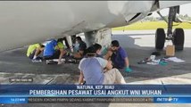Pesawat TNI AU Pengangkut WNI dari Wuhan Disterilkan