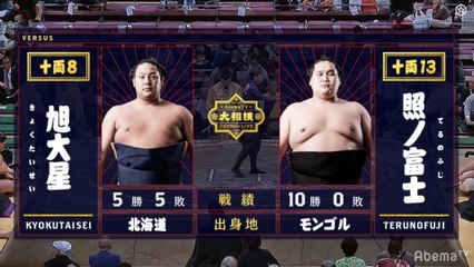 Kyokutaisei vs Terunofuji - Hatsu 2020, Juryo - Day 11