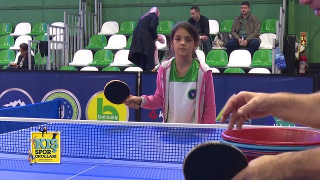Kış Spor Okulları - Masa Tenisi