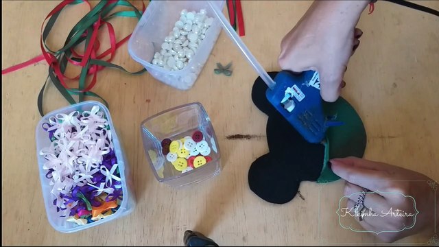 Natal da Kikinha, Enfeite de NATAL + Porta Copos do Mickey e Minnie