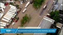 Torrenciales lluvias causan graves problemas en Sao Paulo