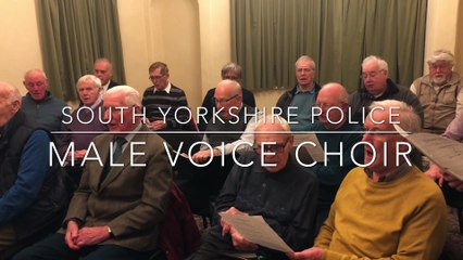 South Yorkshire Police’s male voice choir is the oldest in the country  EMBARGOED TILL MON 17