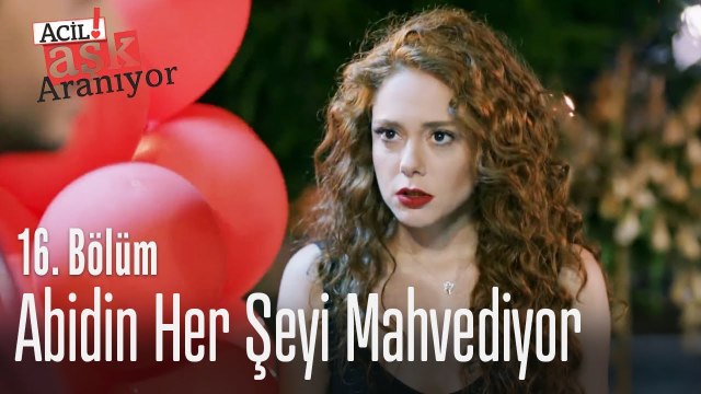 Abidin her şeyi mahvediyor - Acil Aşk Aranıyor 16. Bölüm