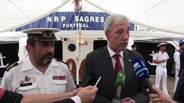 Navio-escola Sagres no Rio de Janeiro