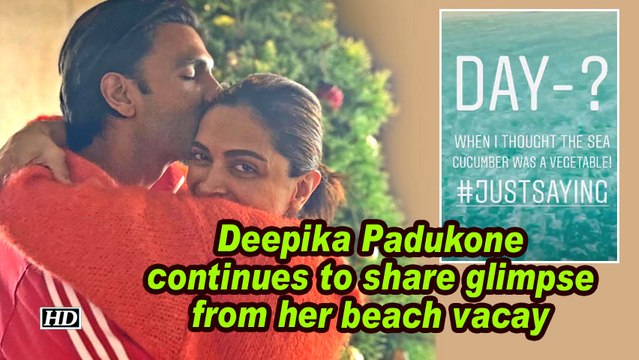 Deepika Padukone continues to share glimpse from her beach vacay