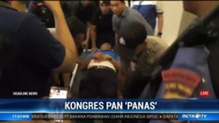 Satu Korban Ricuh Kongres PAN Luka Parah