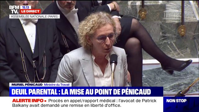 Muriel Pénicaud Le temps est venu de nous centrer sur ce travail pour que nous soyons collectivement à la hauteur des attentes des parents endeuillés