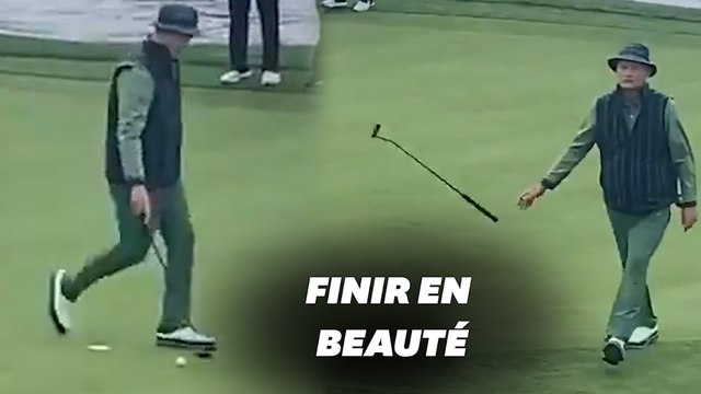 Bill Murray a une façon bien à lui de jouer du golf
