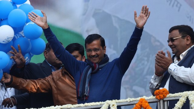 Delhi chooses Arvind Kejriwal's Aam Aadmi Party for next 5 years