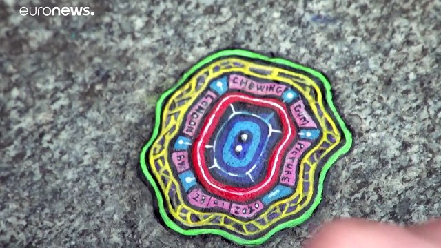 Quand des chewing-gums deviennent des oeuvres d'art