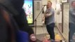 Crowd Dances To Street Performer's Music On Metro Station