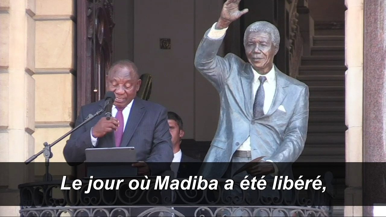 La libération de Mandela: le moment où "nous avons su que l'apartheid était mort" (Ramaphosa)
