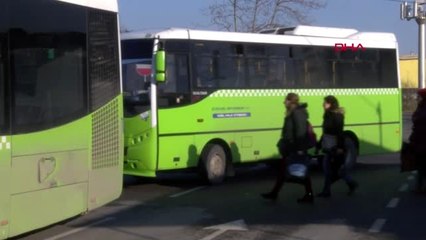 Yaramaz karga minibüsçülerin de parasını çalmış