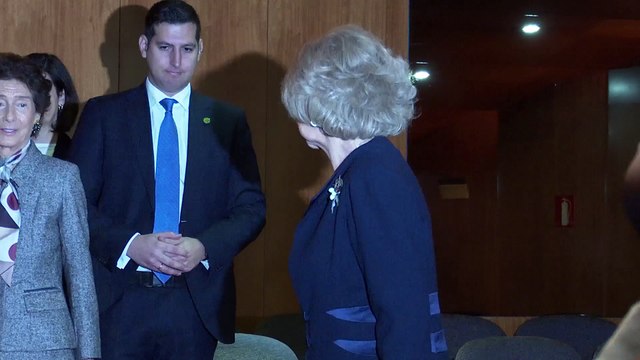 La reina Sofía preside la reunión del patronato de la Escuela de Música Reina Sofía