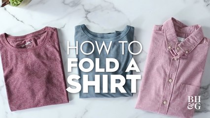 How to Fold a Shirt