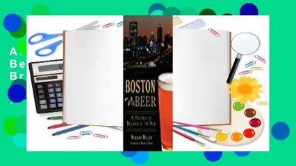 About For Books  Boston Beer: A History of Brewing in the Hub  Best Sellers Rank : #1