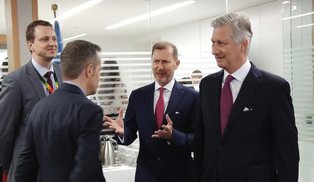 Le roi Philippe briefé par la diplomatie belge à New York