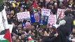 شاهد: آلاف الفلسطينيين يتظاهرون في رام الله ضد صفقة القرن