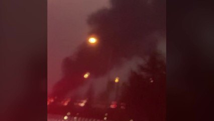 경산IC 인근 비닐하우스 불...퇴근길 연기 / YTN