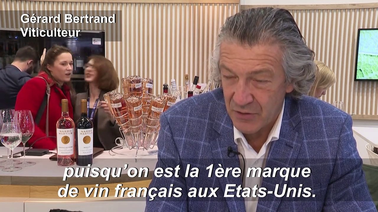 Au salon du vin de Paris, les taxes Trump donnent le blues aux viticulteurs
