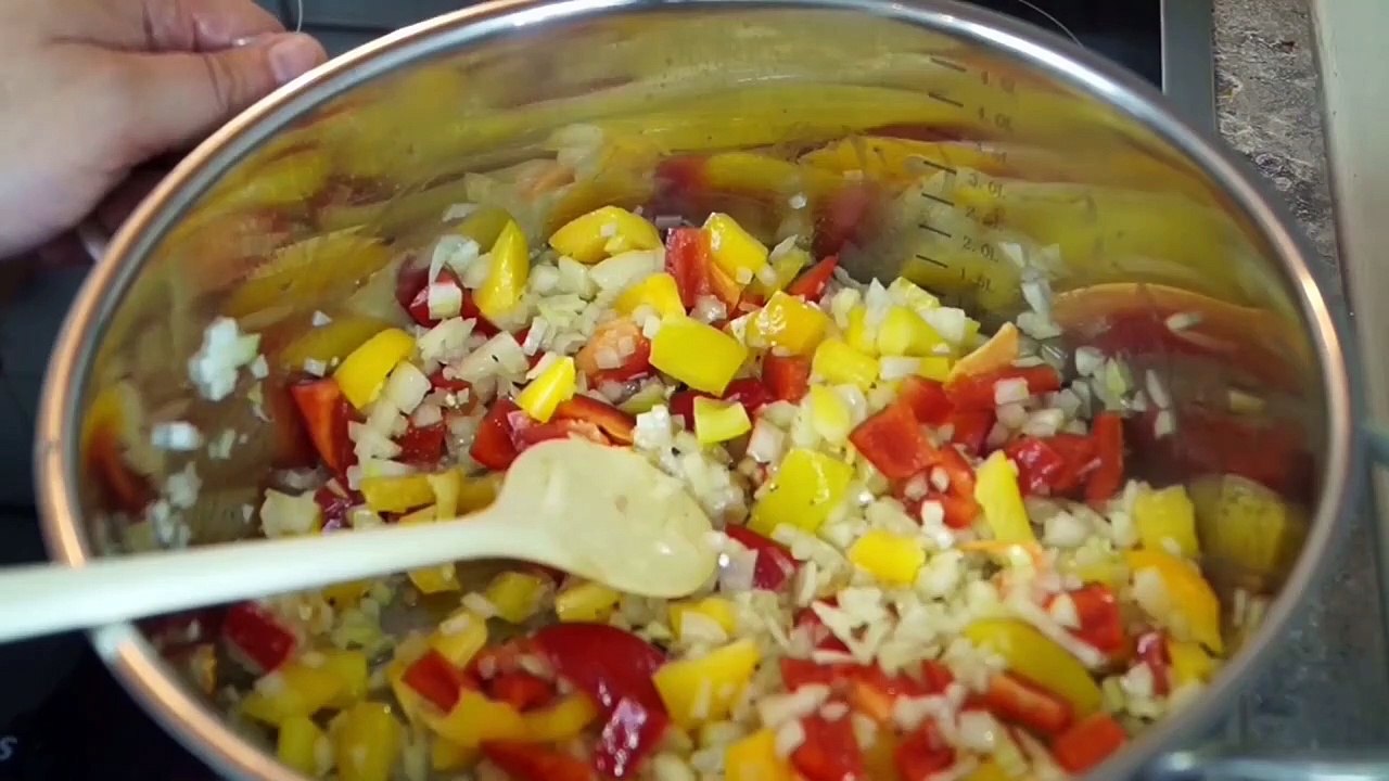 Ungarische kartoffelsuppe paprikás krumpli