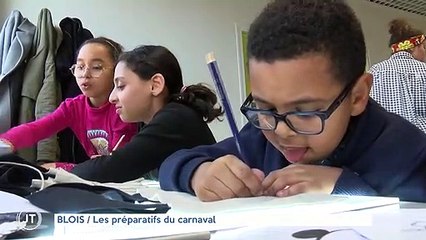 BLOIS Les préparatifs du carnaval