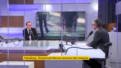 Plan handicap : "Le droit au plaisir fait aussi partie d’une vie d’une personne handicapée", affirme Damien Abad