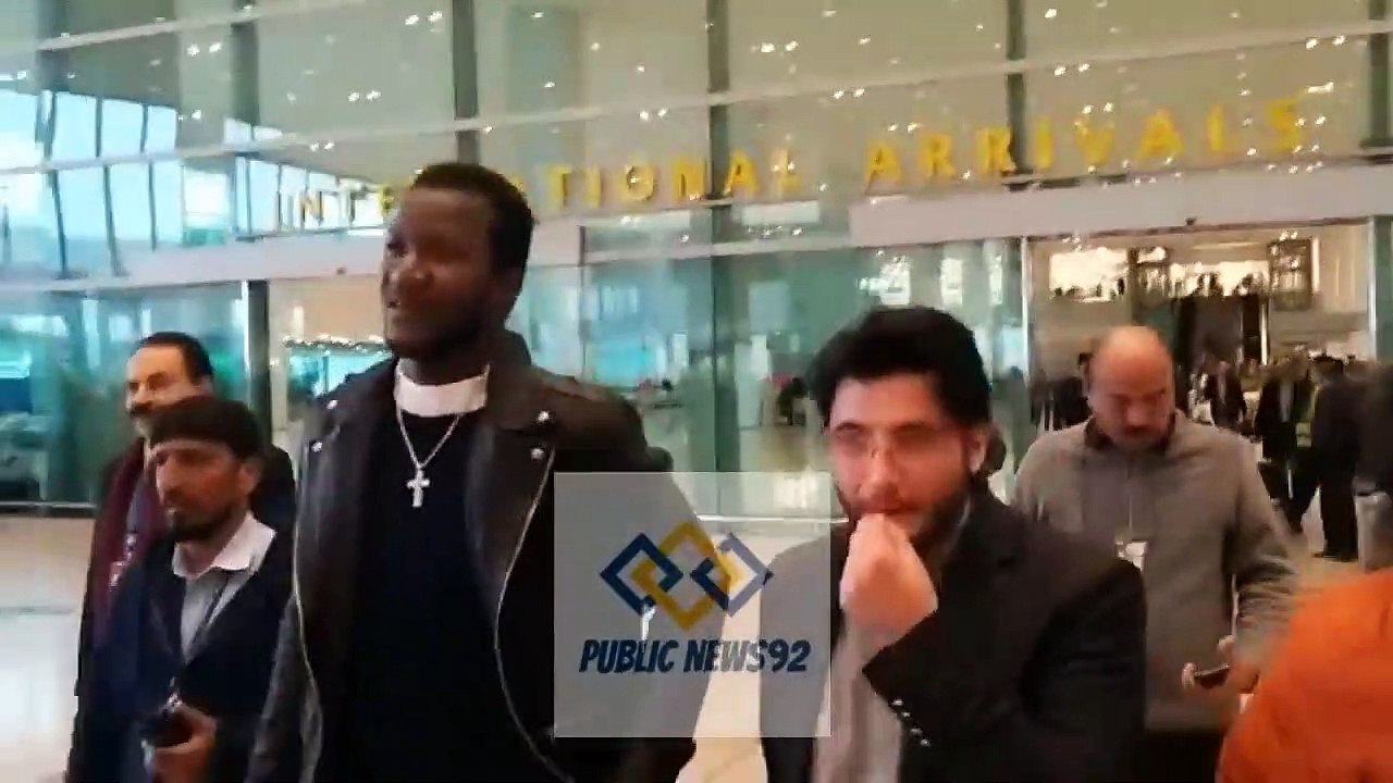 Darren Sammy Reached To Pakistan For PSL  Welcome By Pathans Darren Sammy Media Talk