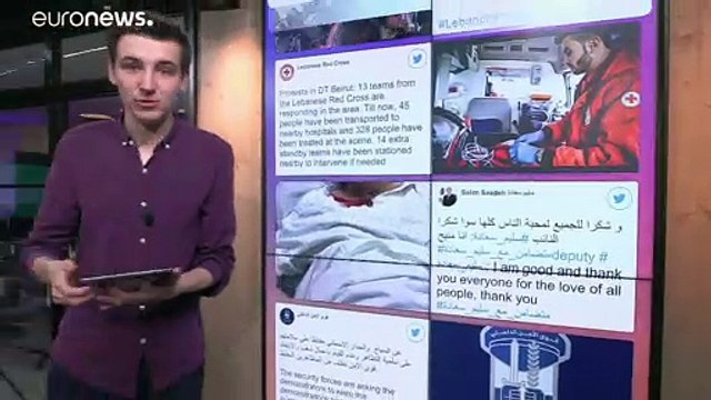 Lebanon government wins confidence vote as protests rage in Beirut