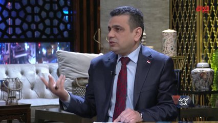 رئيس كتلة إرادة النيابية خلال زيارته لمخيمات النزوح