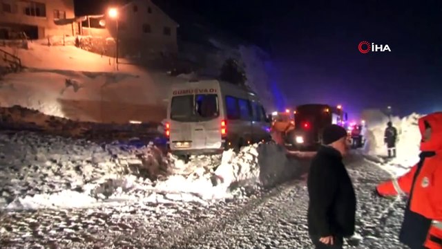 Çığın yaşandığı yöre sakinlerinden Özgür Yazıcı: “2008 yılında da aynı yerde çığ yaşamıştık ama 12 yılda hiçbir tedbir alınmadı”